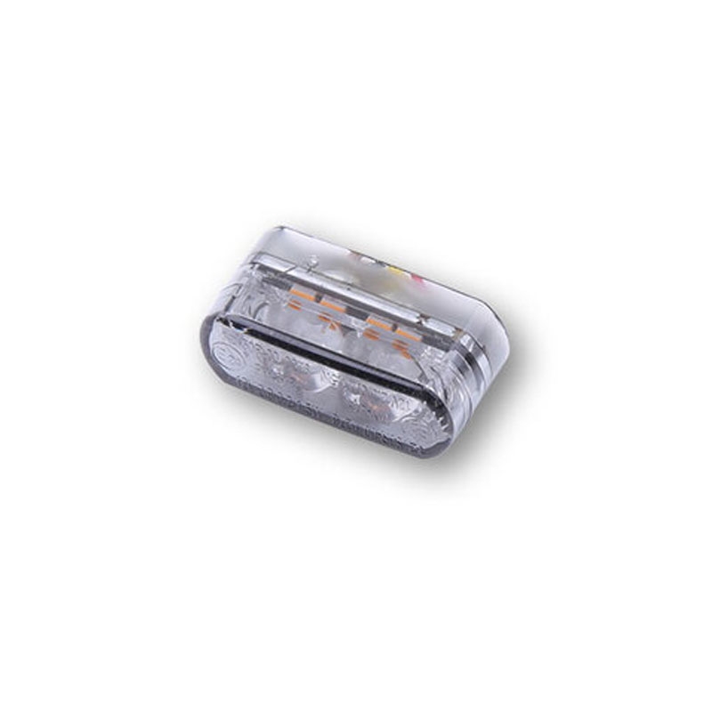 Indicatori di direzione per moto Highsider Smart Module 1 Pro LED 3in1 grigio fumo