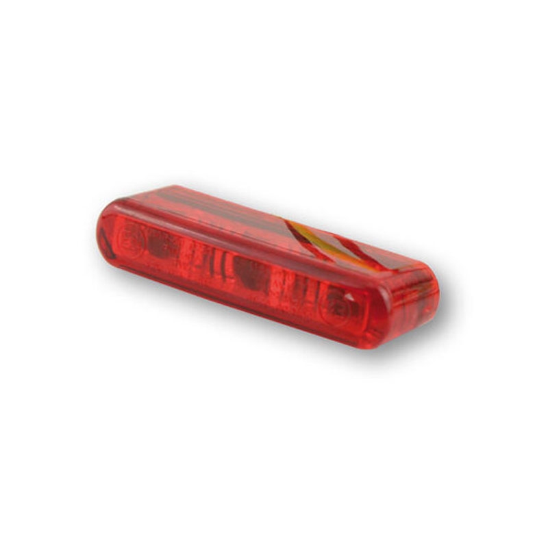 Fanale posteriore per moto Highsider Smart Shorty 2 Pro rosso