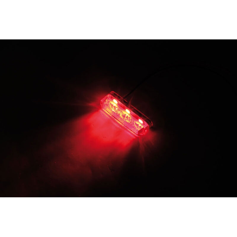 Fanale posteriore per moto Highsider Smart Shorty 2 Pro rosso