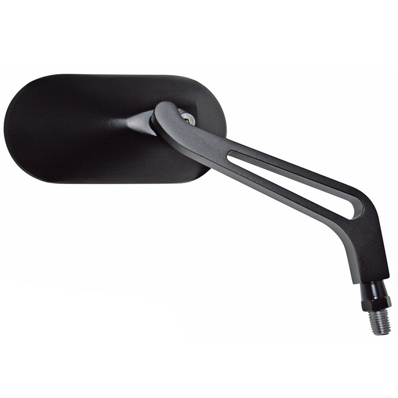 Specchietto retrovisore Highsider Smart Oval sinistro/destro nero