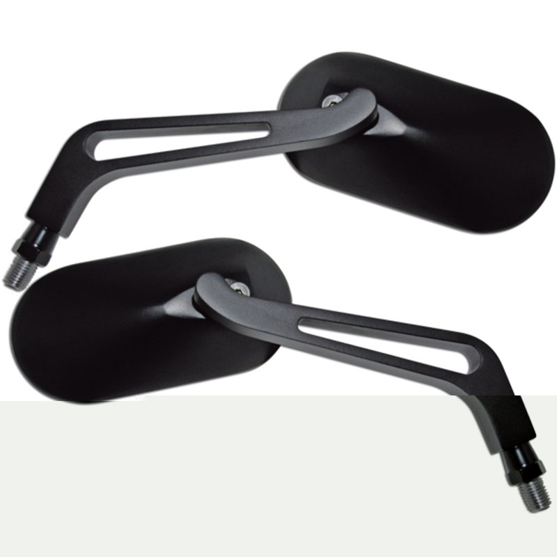 Specchietto retrovisore Highsider Smart Oval sinistro/destro nero