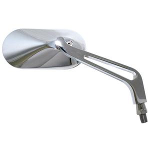 Specchietto retrovisore Highsider Smart Oval sinistro/destro cromato