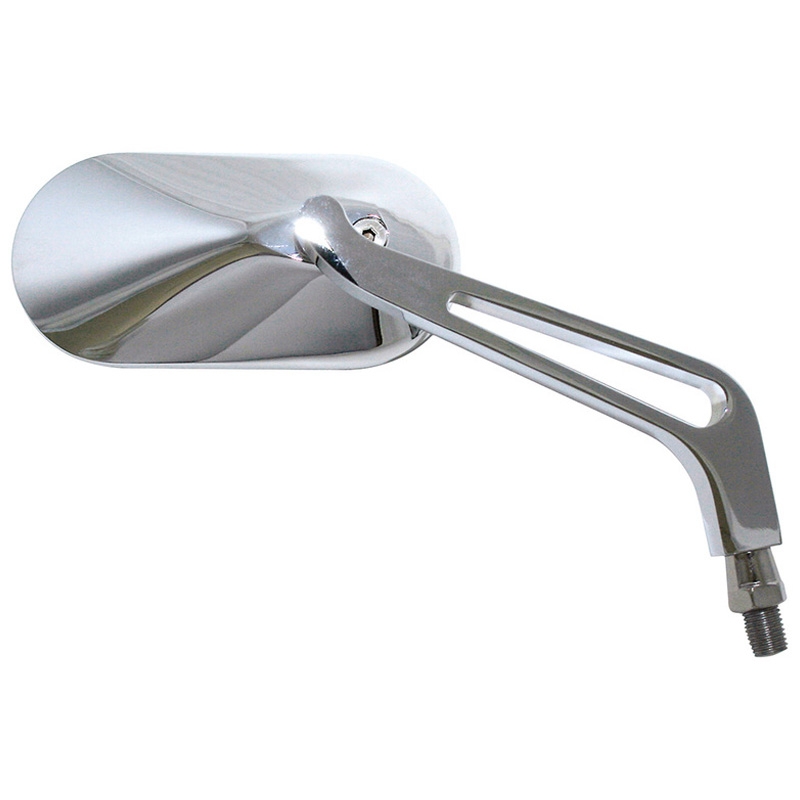 Specchietto retrovisore Highsider Smart Oval sinistro/destro cromato