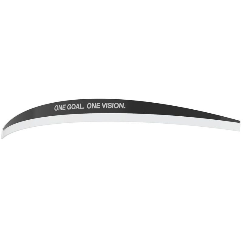Tergicristalli di ricambio per il sistema Roll-off Wide Vision per occhiali Alpinestars Vision 8/5/3, neri