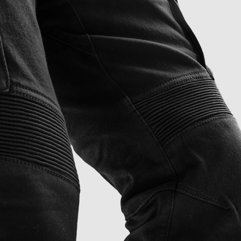 Jeans da moto Ozone Faster TP neri