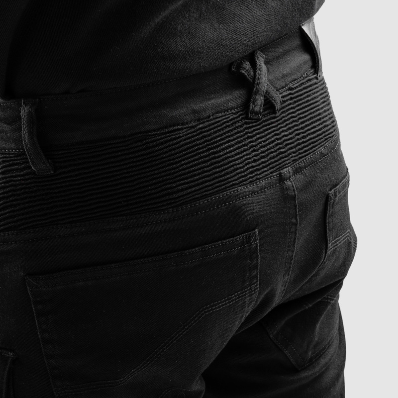 Jeans da moto Ozone Faster TP neri
