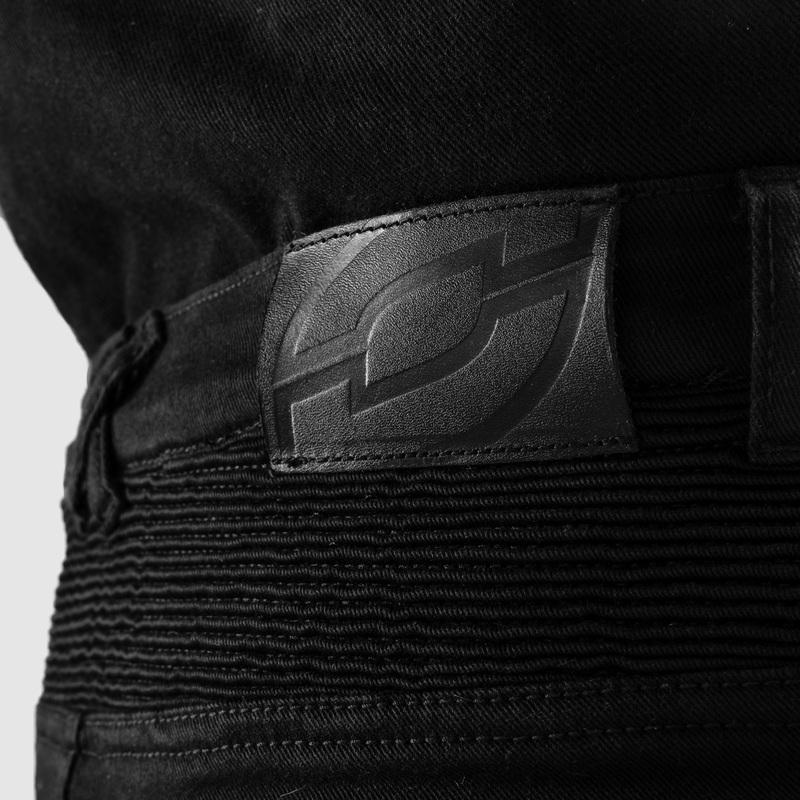 Jeans da moto Ozone Faster TP neri