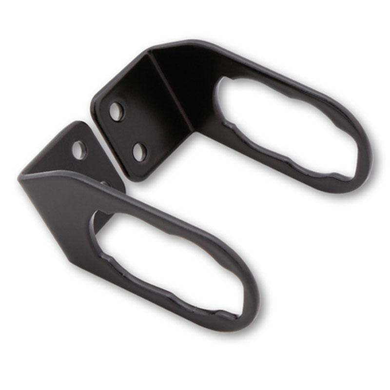 Supporto originale per indicatori di direzione Highsider Pro per targa moto Kawasaki, nero