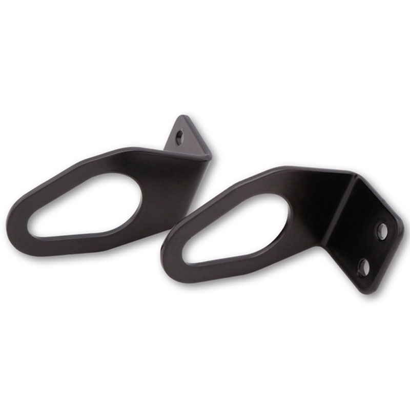 Supporto originale per indicatori di direzione Highsider Pro per targa moto Yamaha, nero