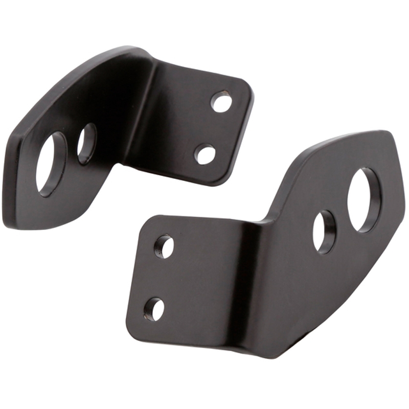 Supporto originale per indicatori di direzione a LED Highsider Pro per targa moto Suzuki, nero