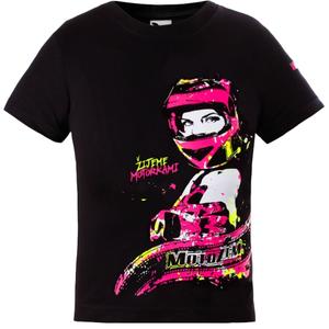 Maglietta da bambina MotoZem - Viviamo con le motociclette