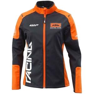 Giacca softshell da donna KTM Team nero-arancio