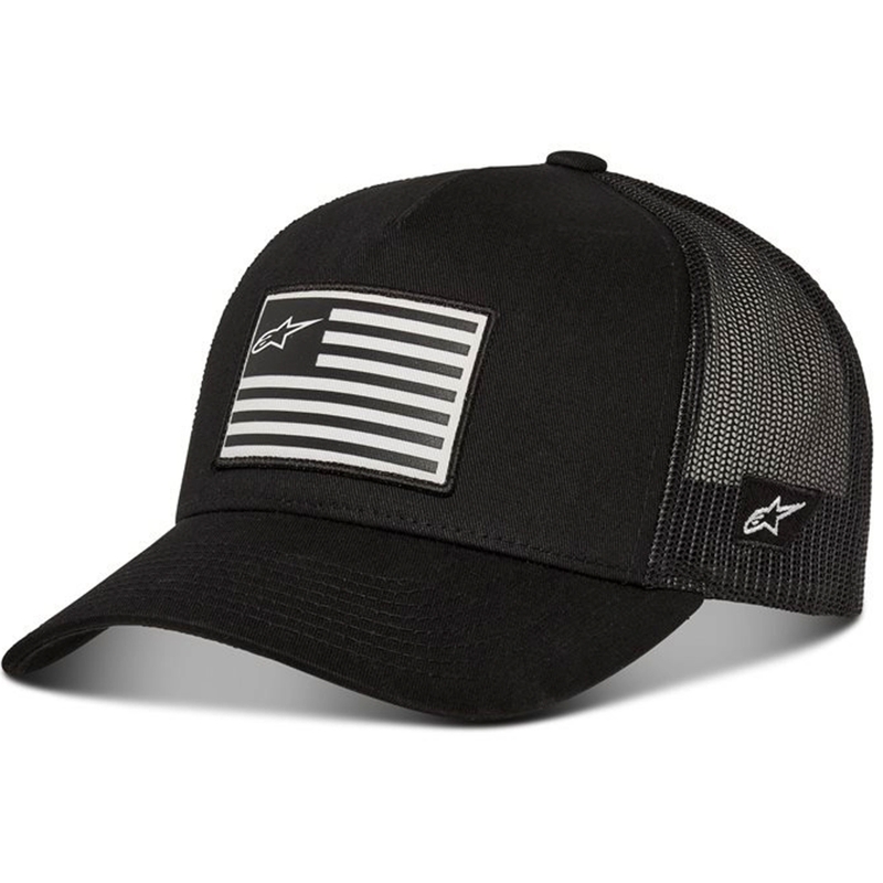 Cappello Alpinestars Flag Snap nero