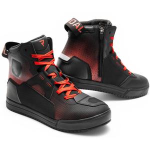 Stivali moto Rebelhorn Vandal II nero-rosso