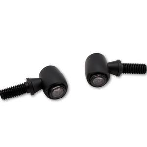 Indicatori di direzione a LED Highsider Nova Indicatore di direzione a LED nero opaco 2 pezzi