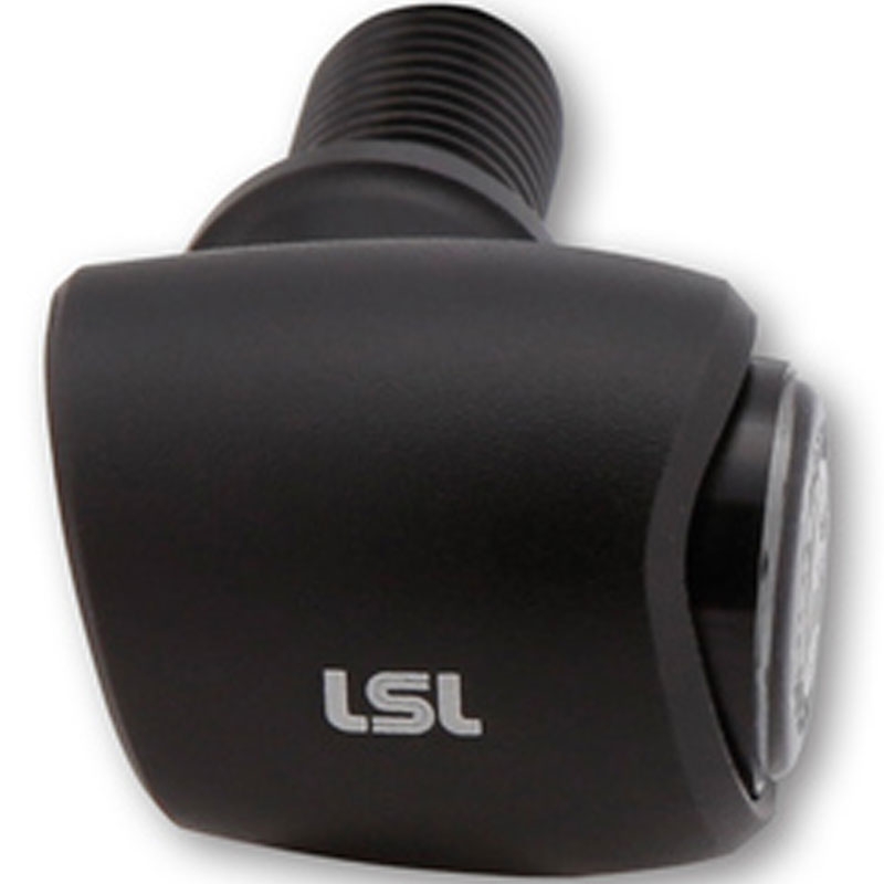 Indicatori di direzione a LED Highsider Nova Indicatore di direzione a LED nero opaco 2 pezzi