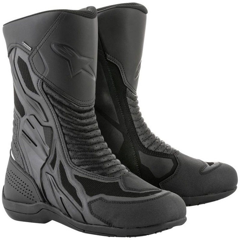 Stivali da moto Alpinestars Air Plus XCR 2 Gore-Tex neri