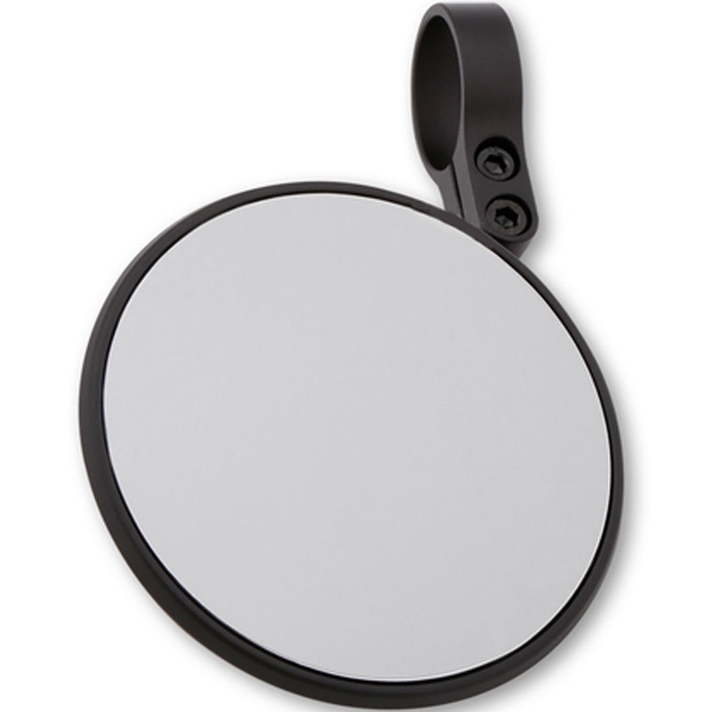 Specchietti retrovisori per manubrio Highsider PRO Nova-Run corti neri 2 pezzi
