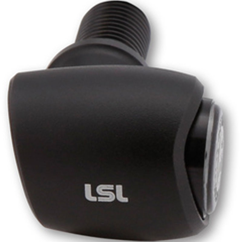 Indicatori di direzione a LED Highsider Nova Indicatore di direzione a LED 3 in 1 nero opaco 2 pezzi