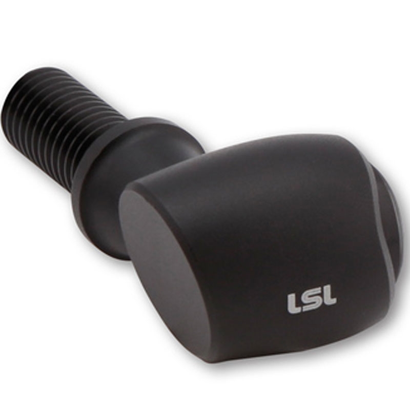 Indicatori di direzione a LED Highsider Nova Indicatore di direzione a LED 3 in 1 nero opaco 2 pezzi