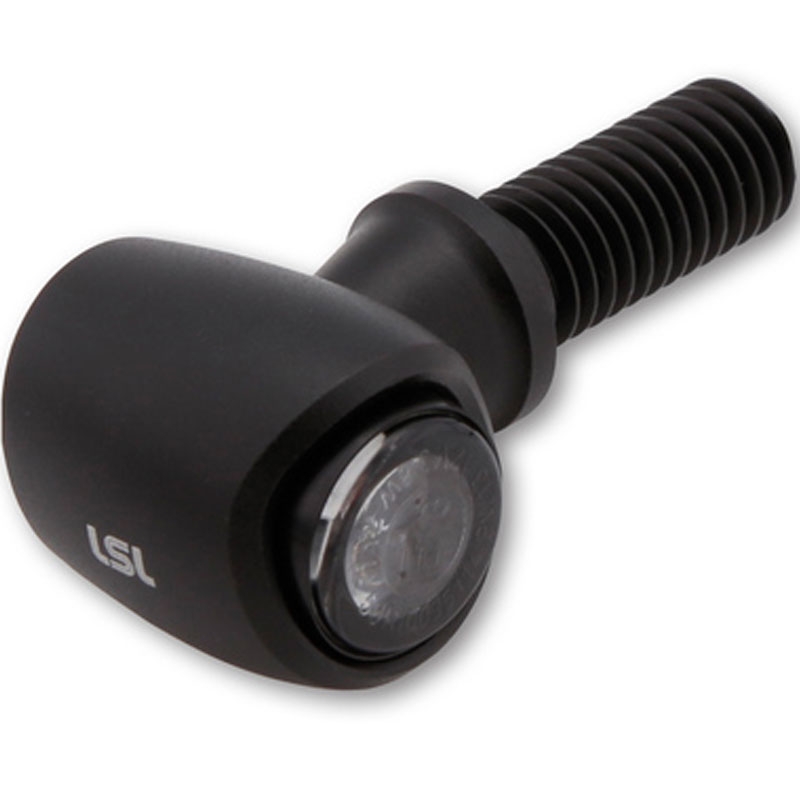 Indicatori di direzione a LED Highsider Nova Indicatore di direzione a LED 3 in 1 nero opaco 2 pezzi