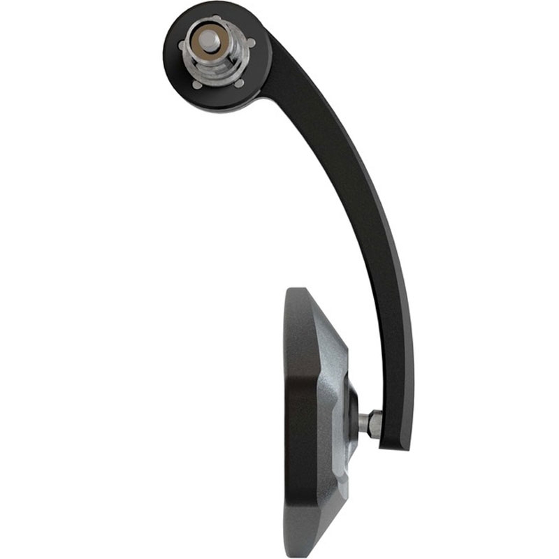 Specchietto retrovisore manubrio Highsider Booster 2 EVO nero