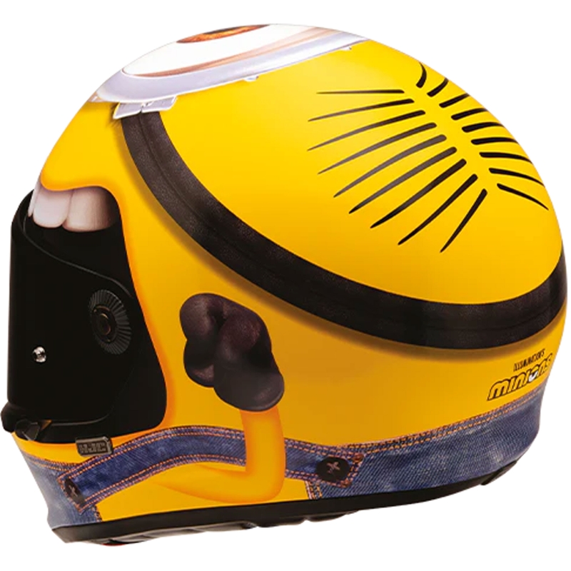 Casco integrale da moto HJC V10 Stuart Minions MC3 Giallo-Blu