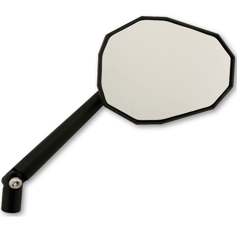 Specchio dritto Highsider Smart nero