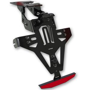 Portatarga con illuminazione Highsider Akron-RS PRO BMW S 1000 RR nero