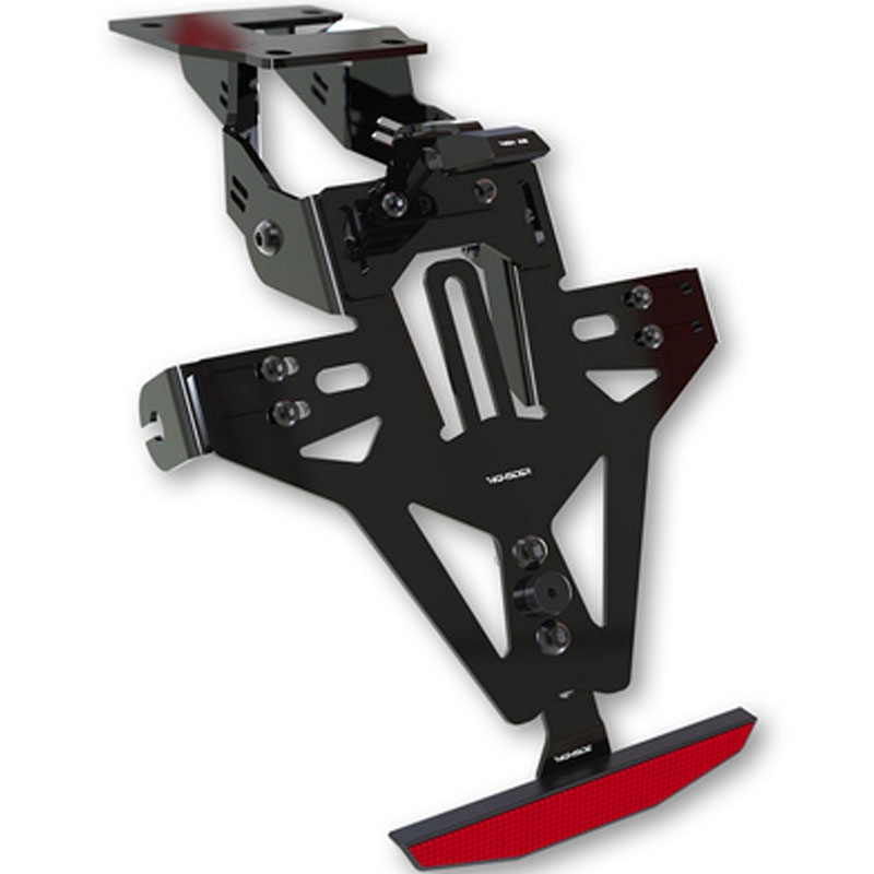 Portatarga con illuminazione Highsider Akron-RS PRO Ducati nero