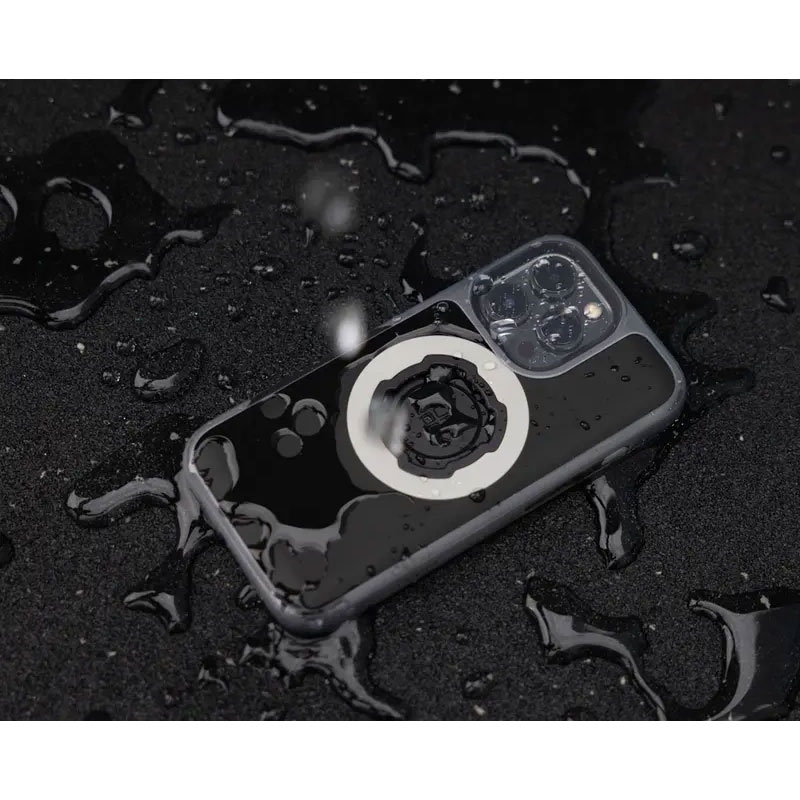 Custodia antipioggia trasparente Quad Lock® per iPhone 14 Pro