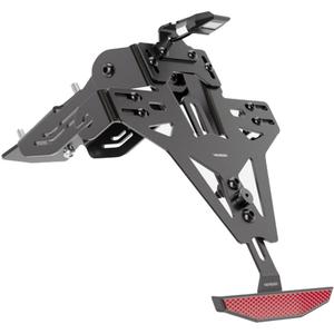Portatarga illuminato Highsider License Akron RS PRO KTM 790 DUKE ABS e 890 DUKE R nero