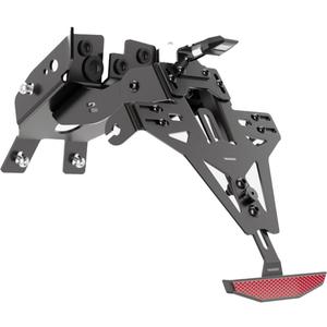 Portatarga con illuminazione Highsider License Akron RS PRO KTM 690 SMC R nero