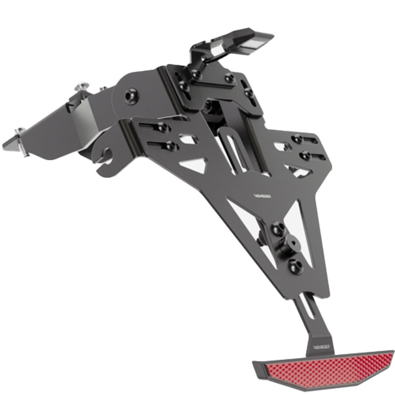 Portatarga con illuminazione Highsider Akron RS PRO Honda CB 500 nero