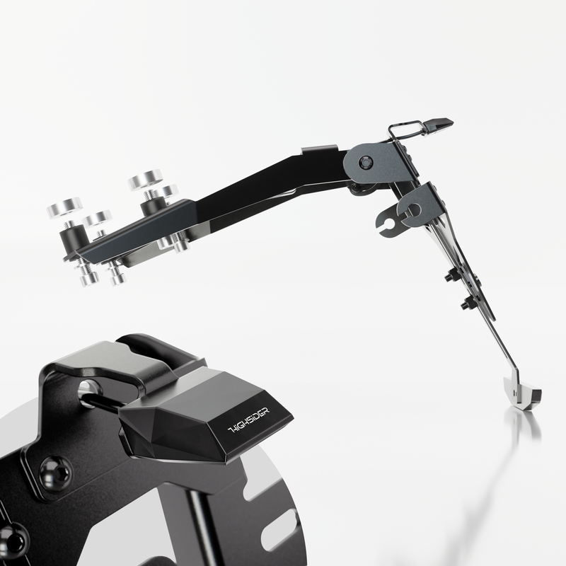 Portatarga con illuminazione Highsider Akron RS PRO HUSQVARNA 401 nero