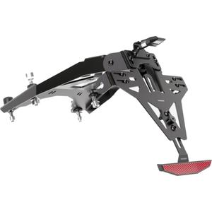 Portatarga con illuminazione Highsider Akron RS PRO HUSQVARNA 401 nero