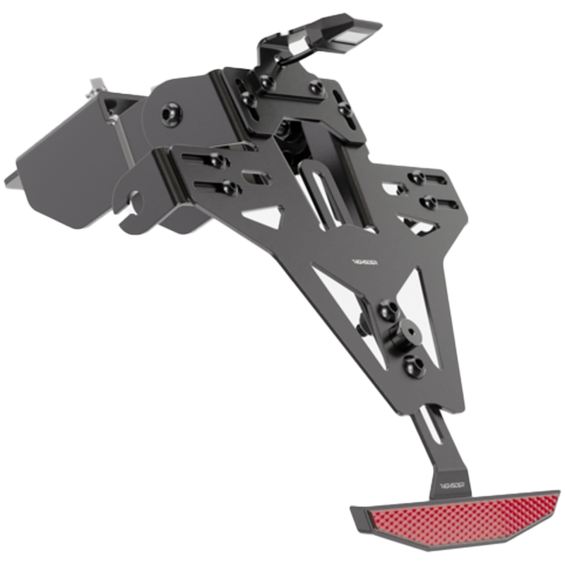 Portatarga con illuminazione Highsider Akron RS PRO Kawasaki ER-6 F,N nero