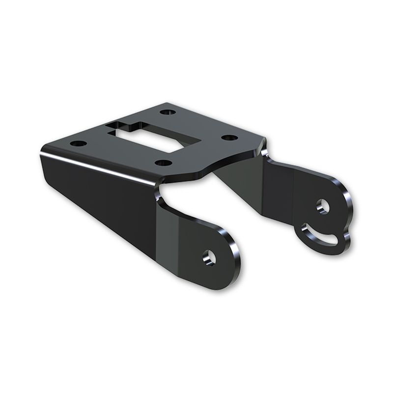 Portatarga con illuminazione Highsider Akron RS PRO Kawasaki Z 800 nero