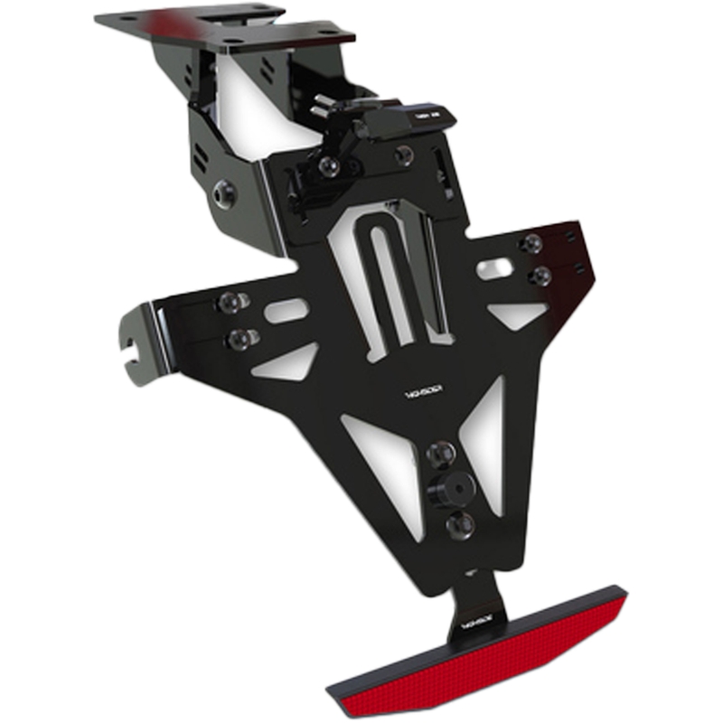 Portatarga con illuminazione Highsider Akron RS PRO Kawasaki Ninja ZX-10 R nero