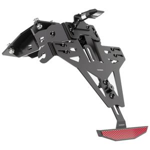 Portatarga con illuminazione Highsider Akron RS PRO Kawasaki Z 900 RS nero