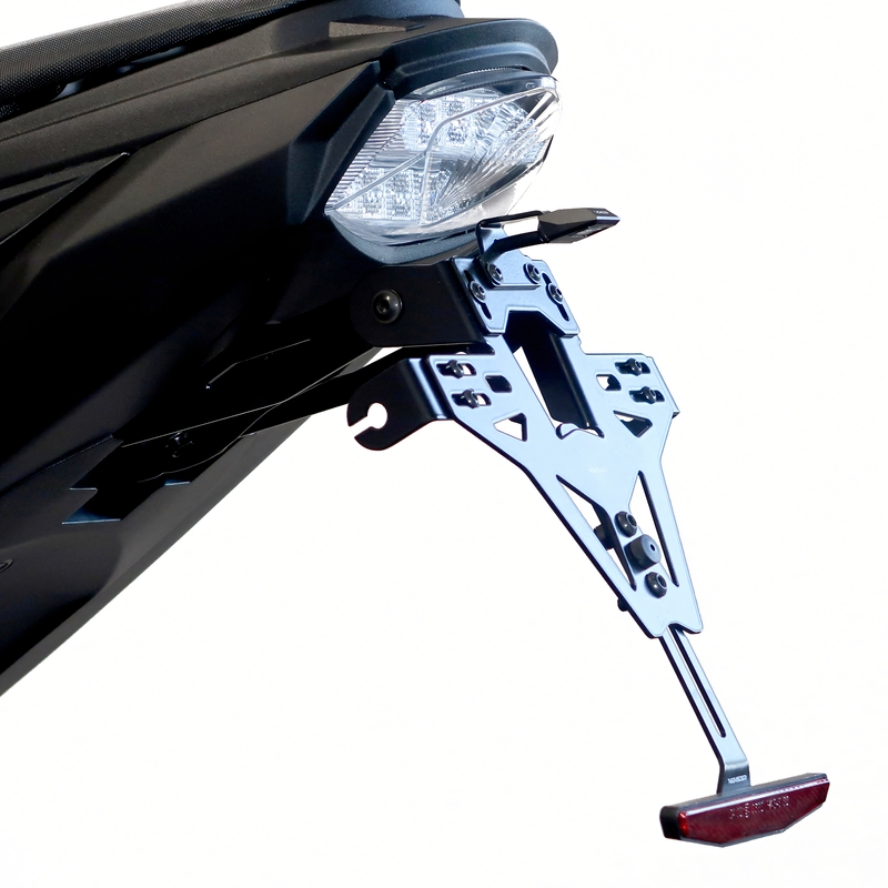 Portatarga con illuminazione Highsider Akron RS PRO Suzuki SV 650 (X) nero