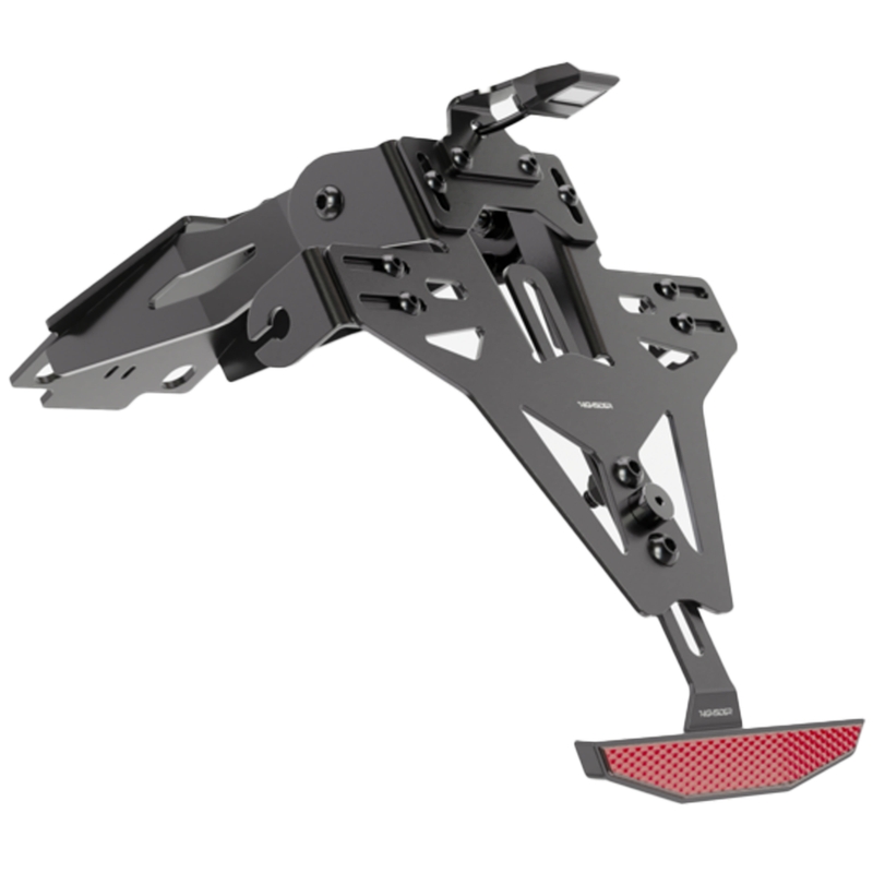 Portatarga con illuminazione Highsider Akron RS PRO Suzuki SV 650 (X) nero