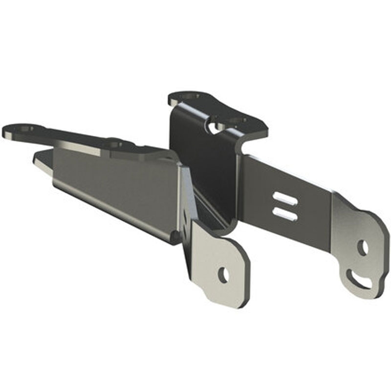Portatarga con illuminazione Highsider Akron RS PRO Yamaha Tracer nero