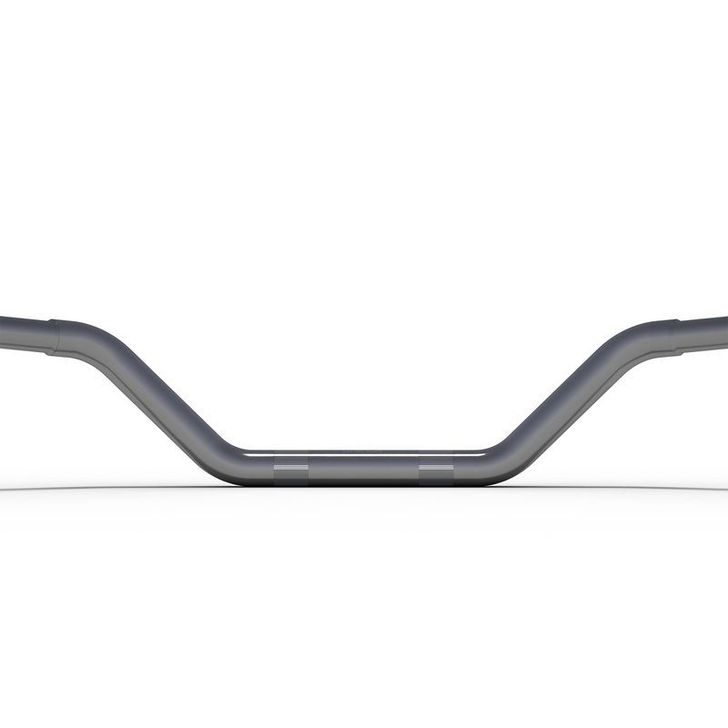 Manubrio per moto Highsider PRO Flat Track cromato