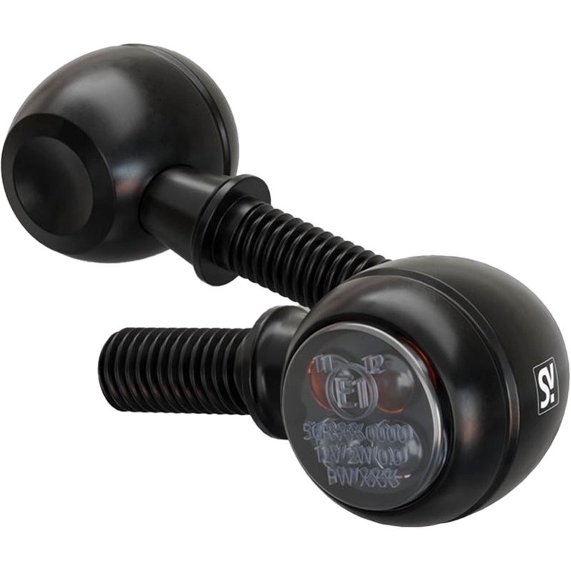 Indicatori di direzione per moto Highsider Smart Circula-S LED 3in1 neri