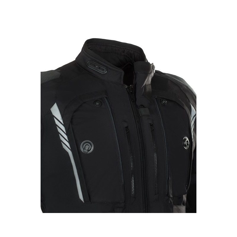 Giacca da moto Rebelhorn Patrol Black
