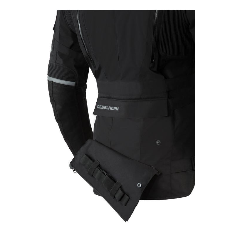 Giacca da moto Rebelhorn Patrol Black