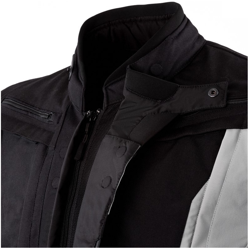 Giacca da moto Rebelhorn Hardy II grigio-nero-giallo fluo Saldi