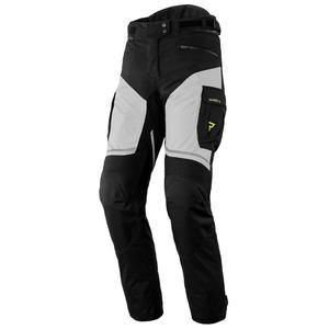 Pantaloni da moto Rebelhorn Hardy II Donna Grigio-Nero-Giallo Fluo Saldi