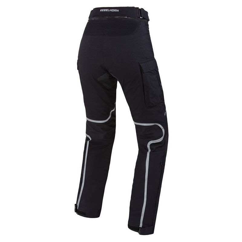 Pantaloni da moto Rebelhorn Hardy II Donna Nero Saldi